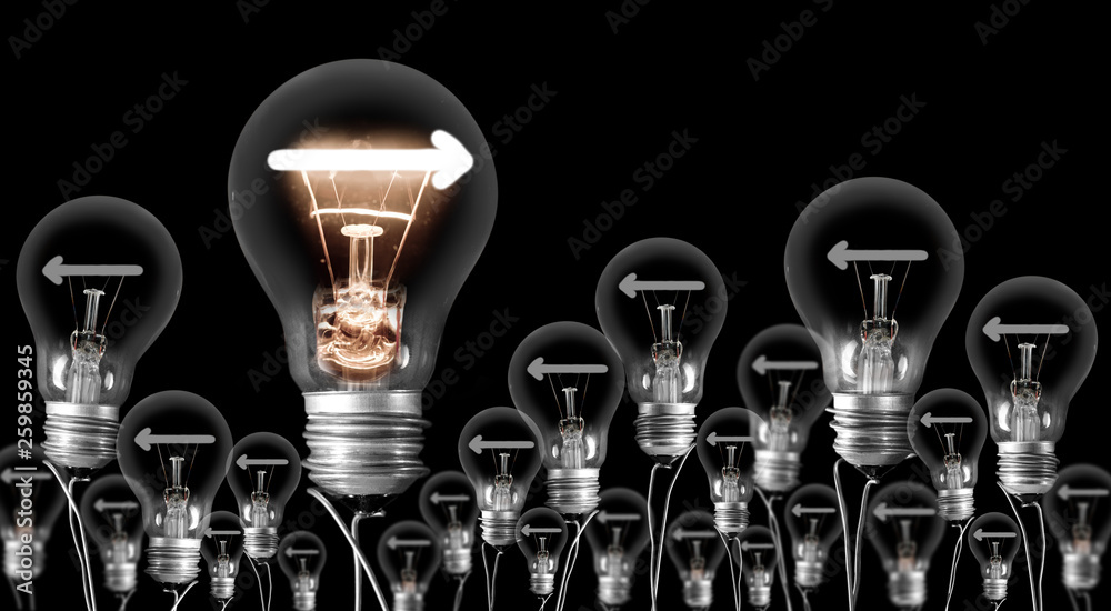 Light Bulbs Concept