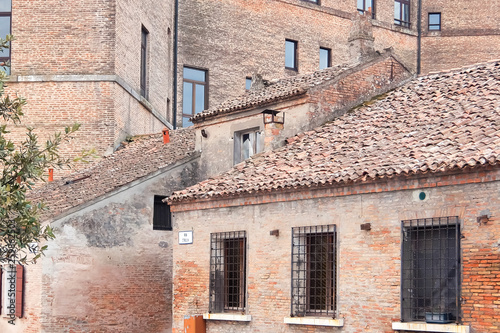 Mesola, Italy. Architectural Complex of the Castle of Mesola. photo