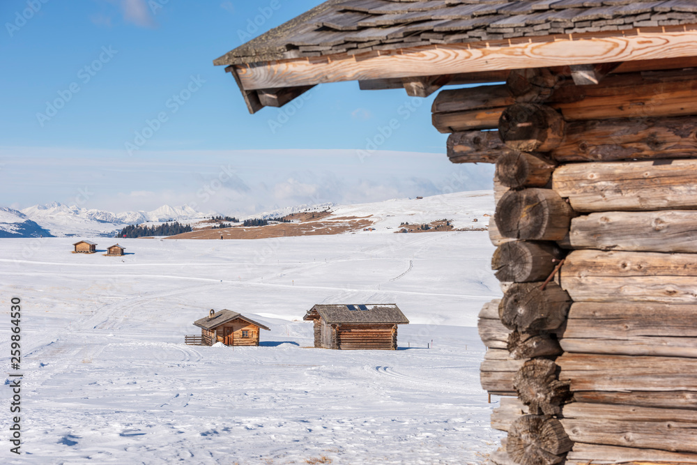 custom made wallpaper toronto digitalDream atmosphere and views. Winter on the Alpe di Siusi, Dolomites. Italy