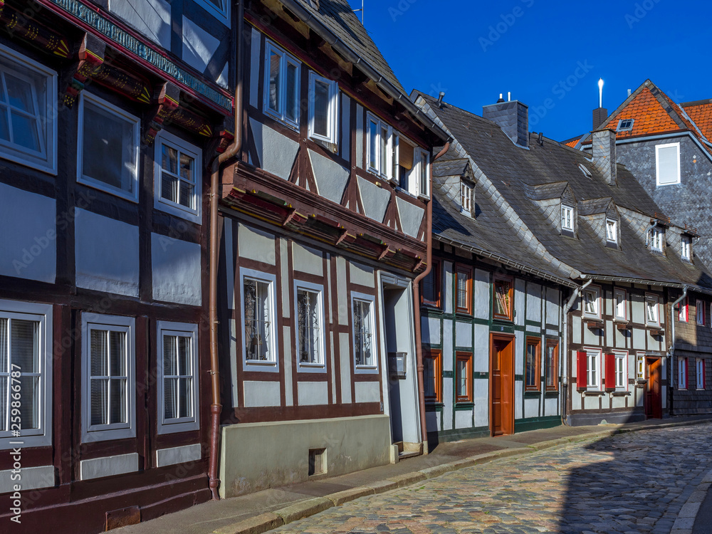 Fototapeta premium Historic City in Goslar, Germany