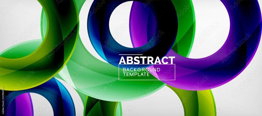 Vector rings abstract background Vector rings abstract background