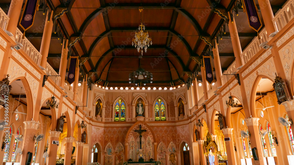 Obraz premium Cross in christ church