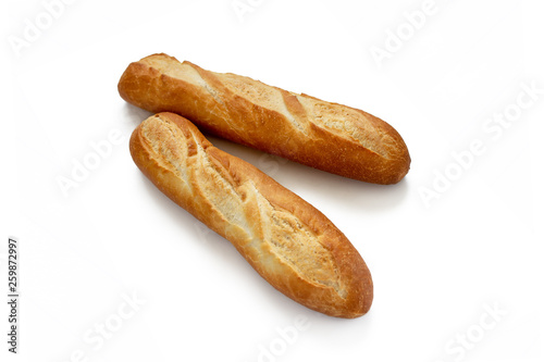 French baguettes from the bakery