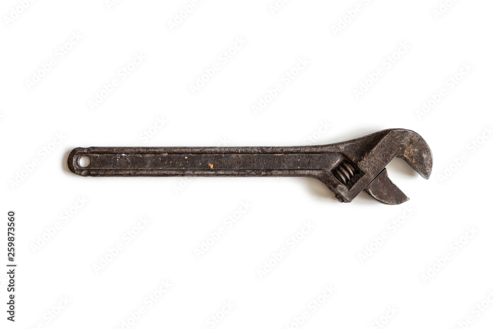 Rusty monkey wrench