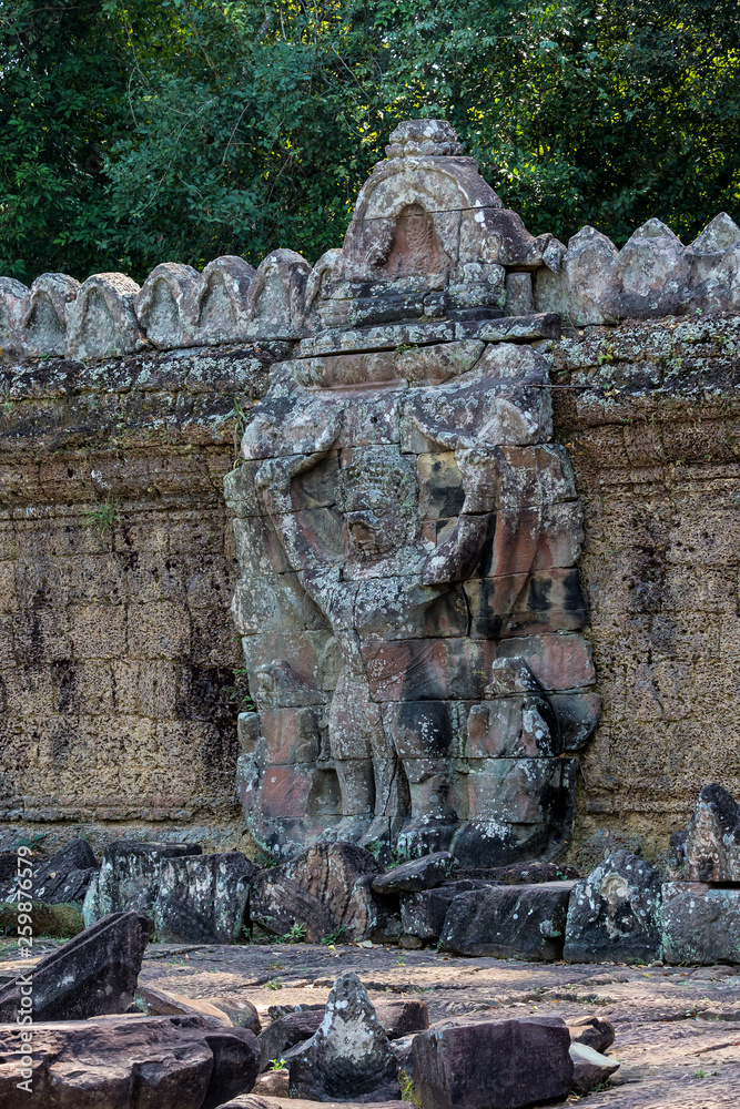 Preah Khan temple in complex Angkor Wat in Siem Reap, Cambodia Preah Khan temple in complex Angkor Wat in Siem Reap, Cambodia