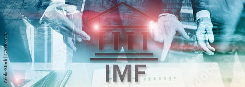 IMF. International Monetary Fund. Finance and banking concept 2.0 photo
