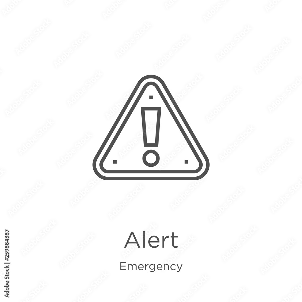 emergency alert icon