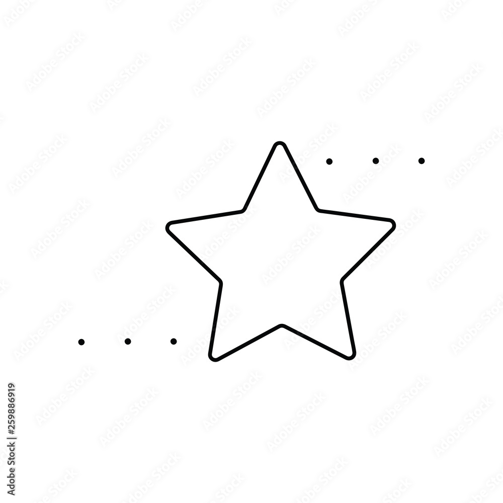 star line icon star line icon