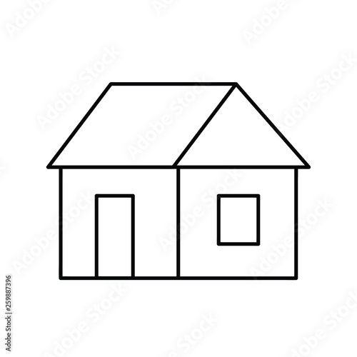 home line vector icon