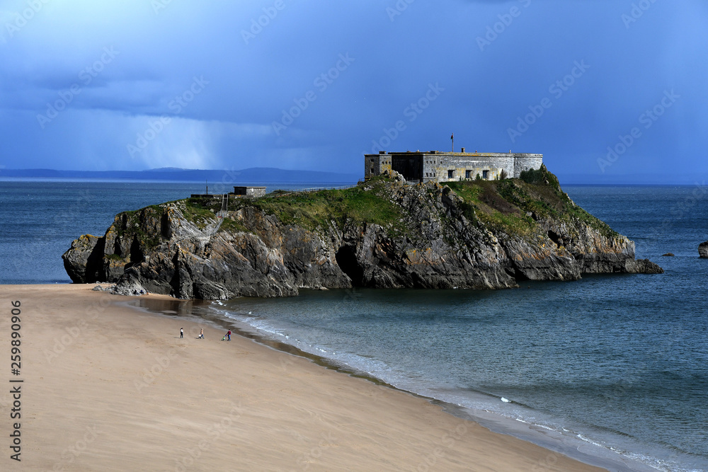 St Catherines island Tenby, Wales