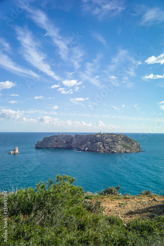 Rocky coast of Spain Catalonia