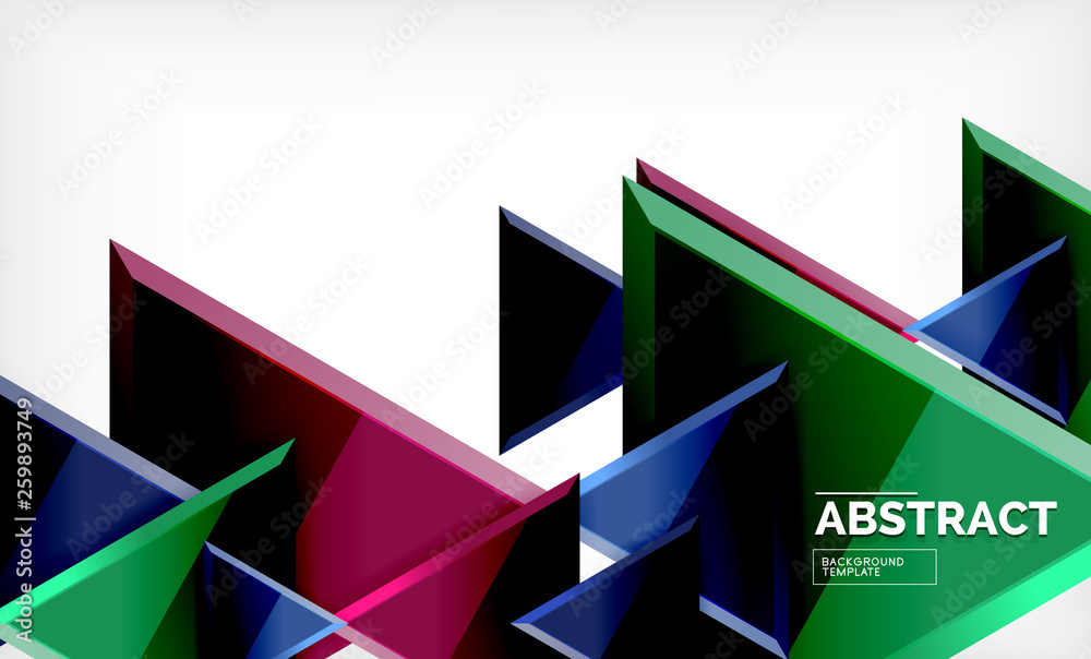 Tech futuristic geometric 3d shapes, minimal abstract background Tech futuristic geometric 3d shapes, minimal abstract background