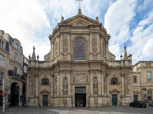 Facade of Eglise Notre Dame, Bordeaux, Gironde department, France © wjarek
