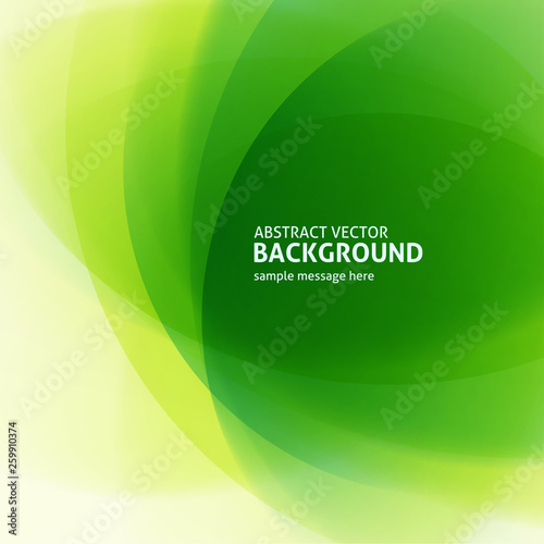 Abstract clean green light lines modern background vector illustration