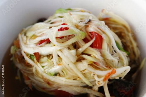 Papaya salad