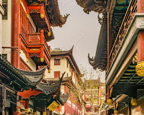 Photography Shanghai Old Street, China