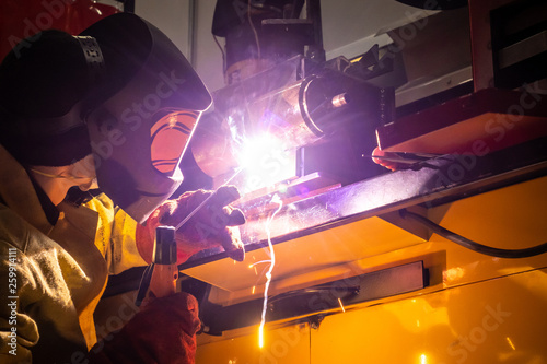 Electric welding. Electric ...