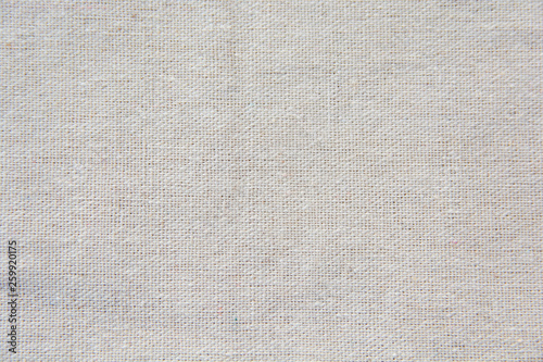 White burlap, sackcloth texture background