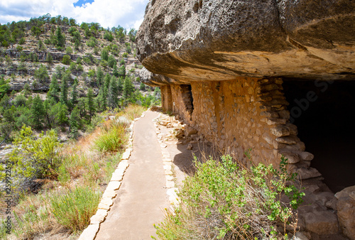 Photos Walnut Canyon National Monument, indian ruins, Arizona, USA