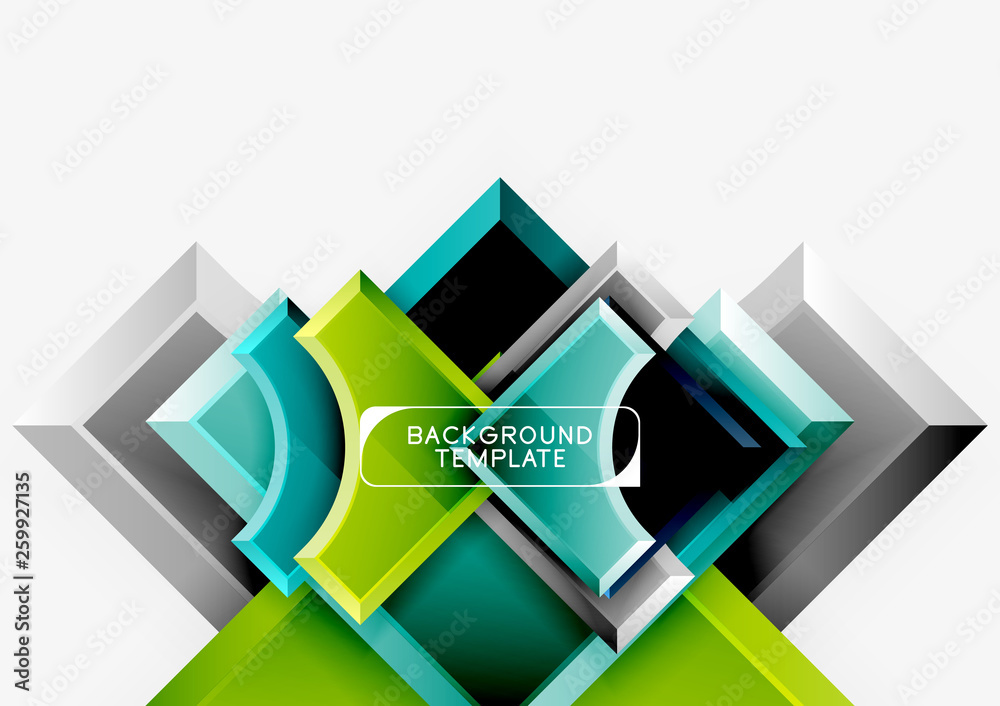 Geometric shapes abstract background Geometric shapes abstract background