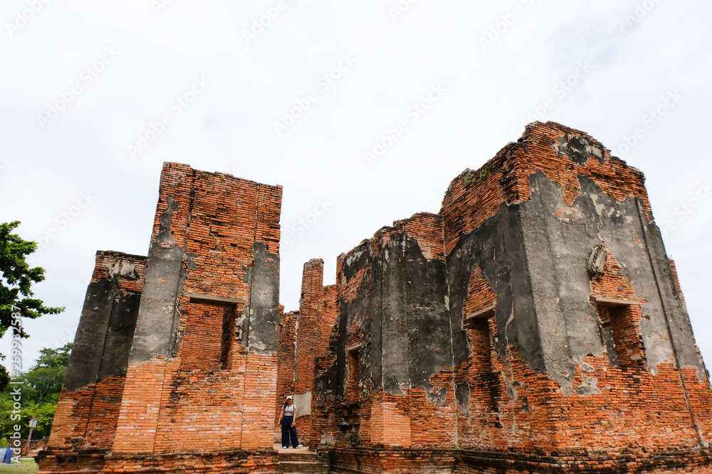 Wat Phra Si Sanphet at Ayutthaya , Thailand