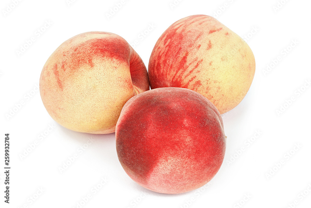 ripe peaches isolated ripe peaches isolated