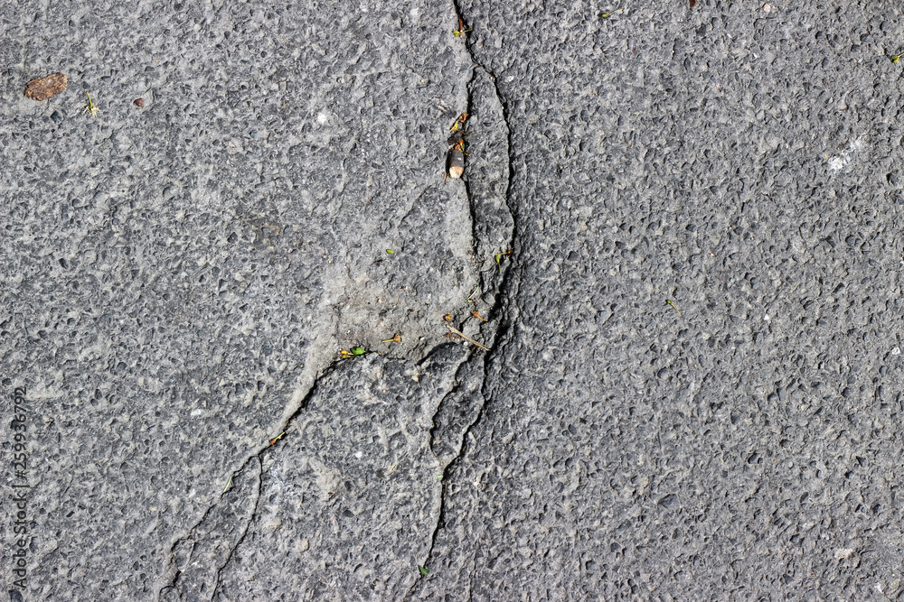 Asphalt cracks fracture surface texture Asphalt cracks fracture surface texture