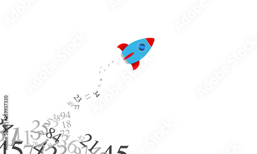 missile, razzo, numeri, decollo, start up, impresa,