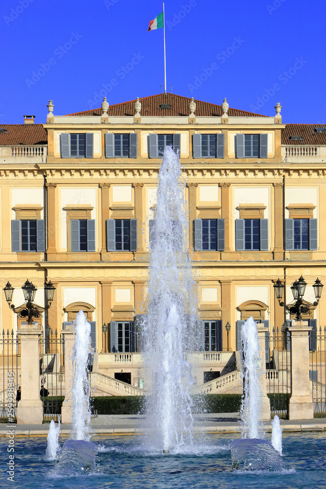 Villa reale a Monza in italia