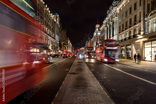 regent street at night © josemiguel