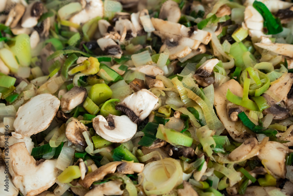 chopped onions and mushroom chopped onions and mushroom