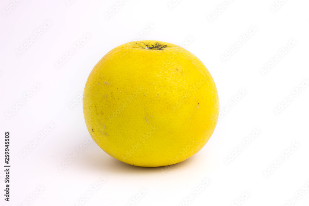 white grapefruit isolated on a white background. white grapefruit isolated on a white background.