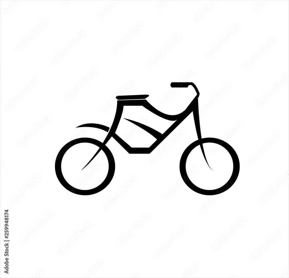 vector logo of bike for vehicle company vector logo of bike for vehicle company