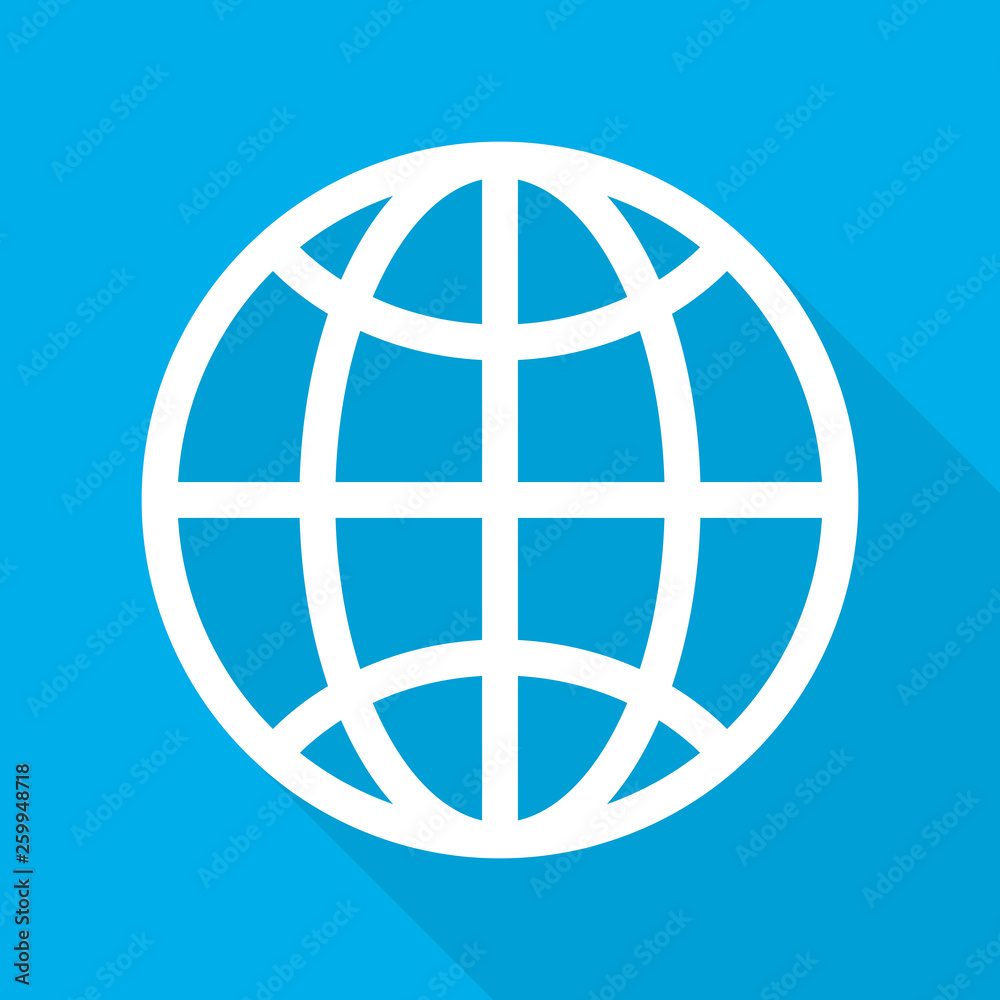 Globe icon. Vector illustration. Globe icon. Vector illustration.