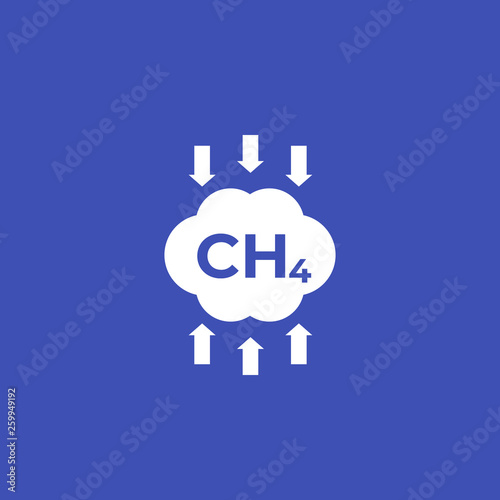 methane emissions reduction icon