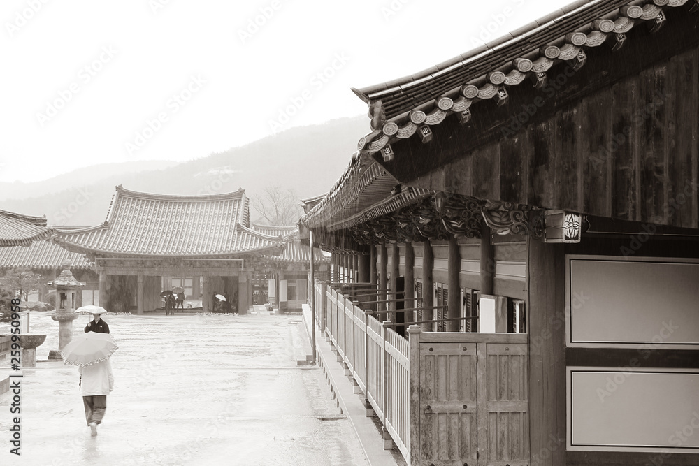 Obraz premium Tongdo-Temple in South Korea