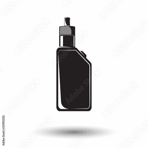 Monochrome vape sign