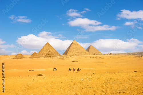 Pyramids in Giza