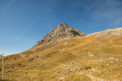 landscape in mountains