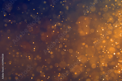 Glitter abstract lights background. Defocused bokeh illustration