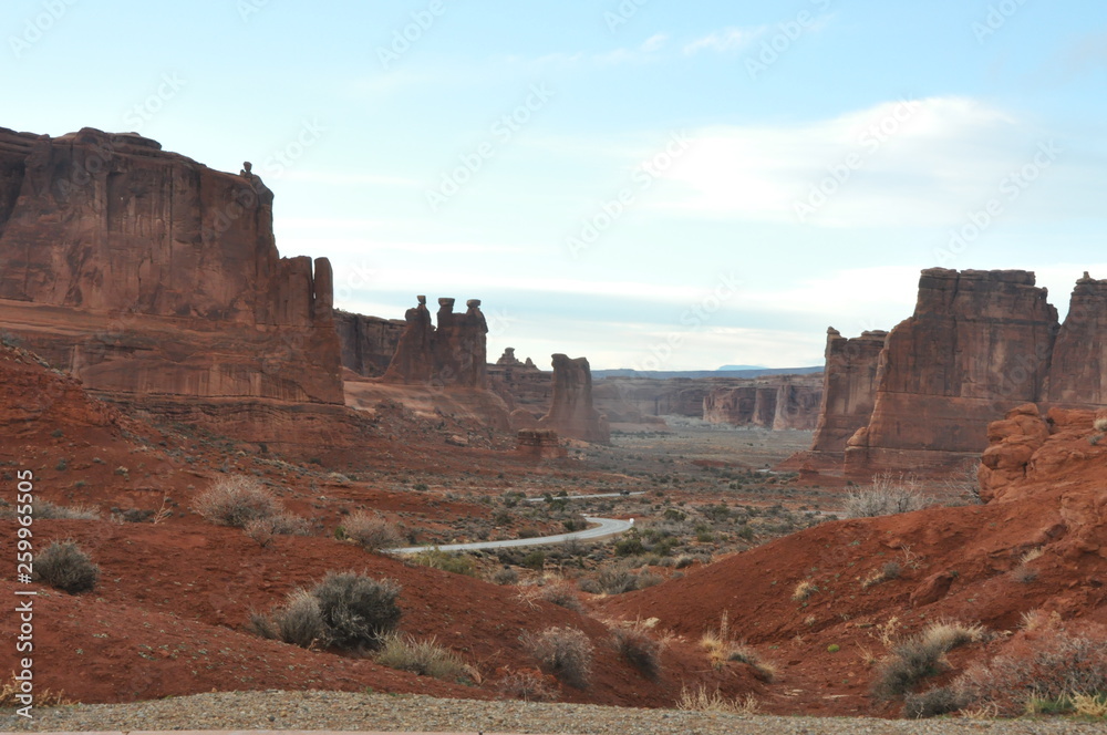 Canyon Desert Open Road Journey
