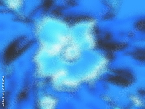 icy flower