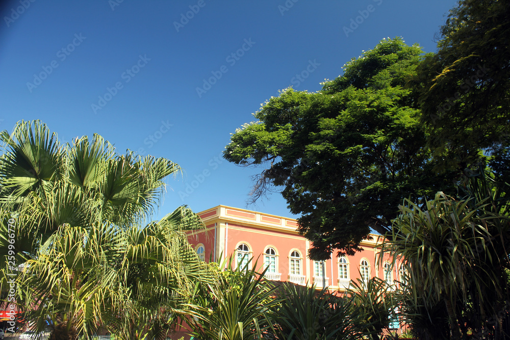 Historic building built in the rubber epoa aurea