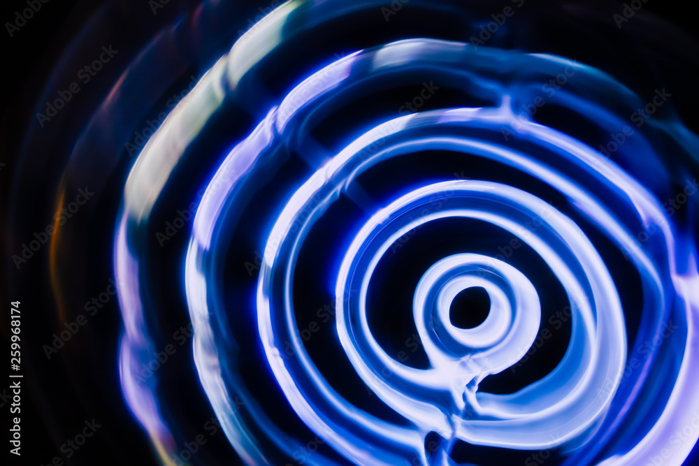 Sound waves in the dark in full color Sound waves in the dark in full color