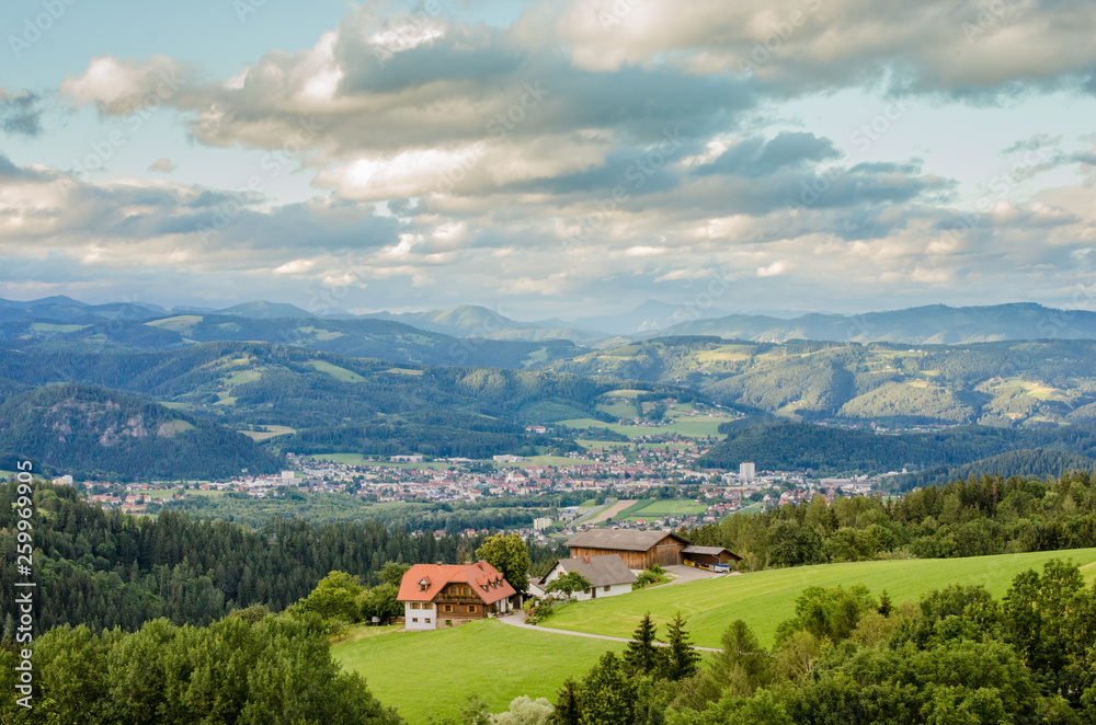 Blick über Köflach Blick über Köflach