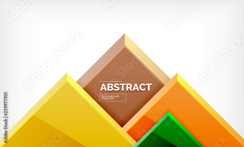 Free Download Geometric abstract background, modern square design - GFXLoad
