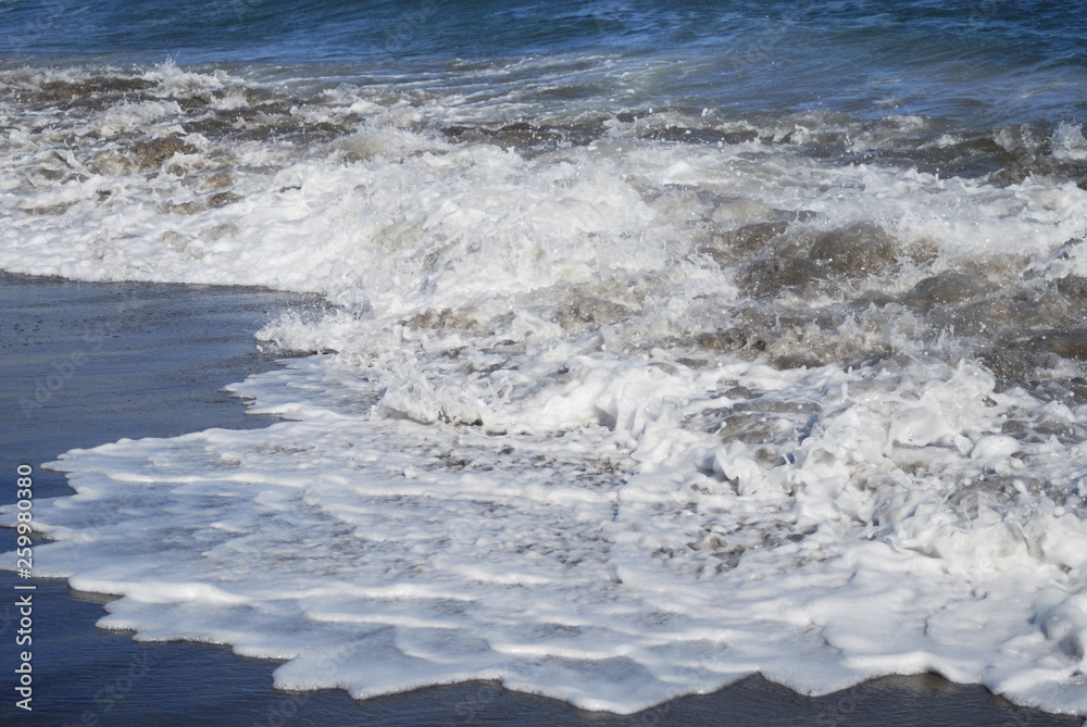 Fototapeta premium 海 波 浜 素材