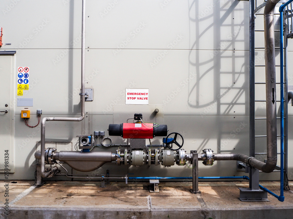 Pneumatic valve for On-Off type which apply industrial zone and popular ...