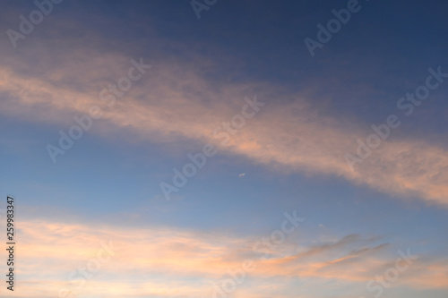 Wallpaper Mural colorful cloud above twilight sky Torontodigital.ca