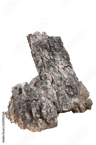A group of stones rock lay isolated on white background,clipping paths